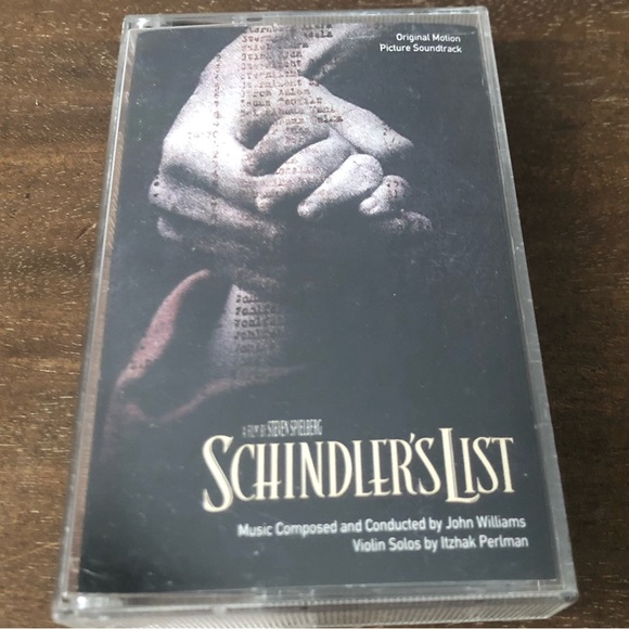 Schindler's List Soundtrack Vintage Music Cassette Tape - Picture 1 of 6